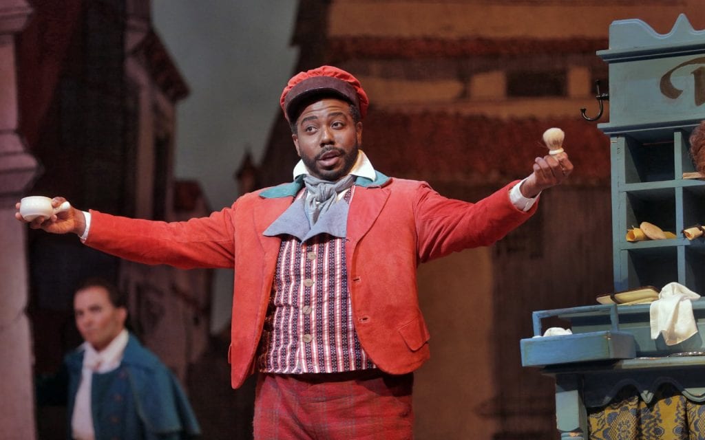 Simon Outlaw as Figaro for the Atlanta Opera Simon Outlaw as Figaro for the Atlanta Opera