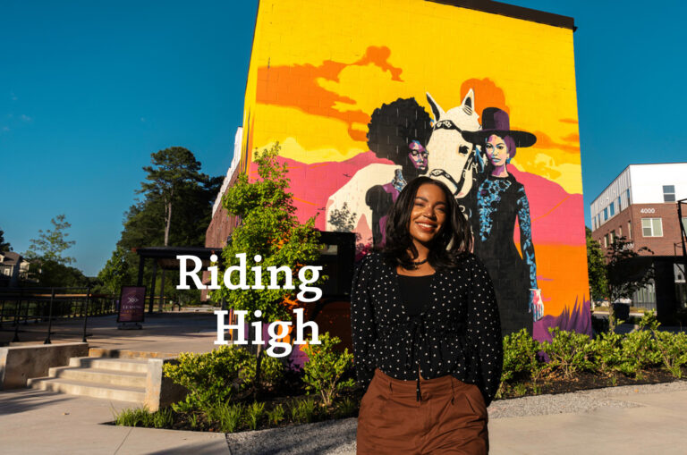 Street Art Stories: Aziza Andre's mural is an ode to Black cowboys