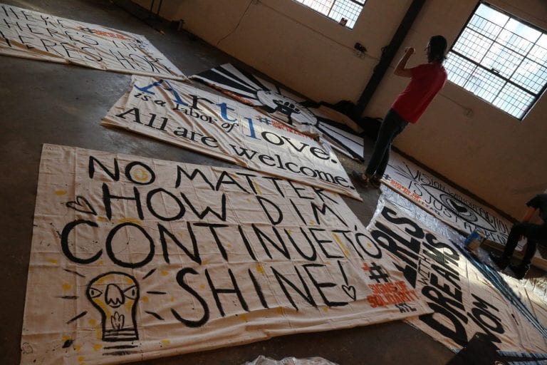 News: Signs of Solidarity ATL takes a stand for positivity in times of civil unrest