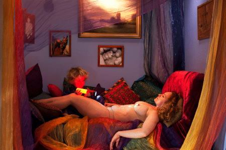 Benita Carr: "Morning Sun #736," Digital c-print mounted on dibond.