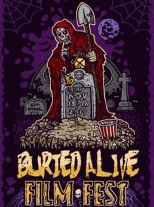 2019 Buried Alive Film Fest poster
