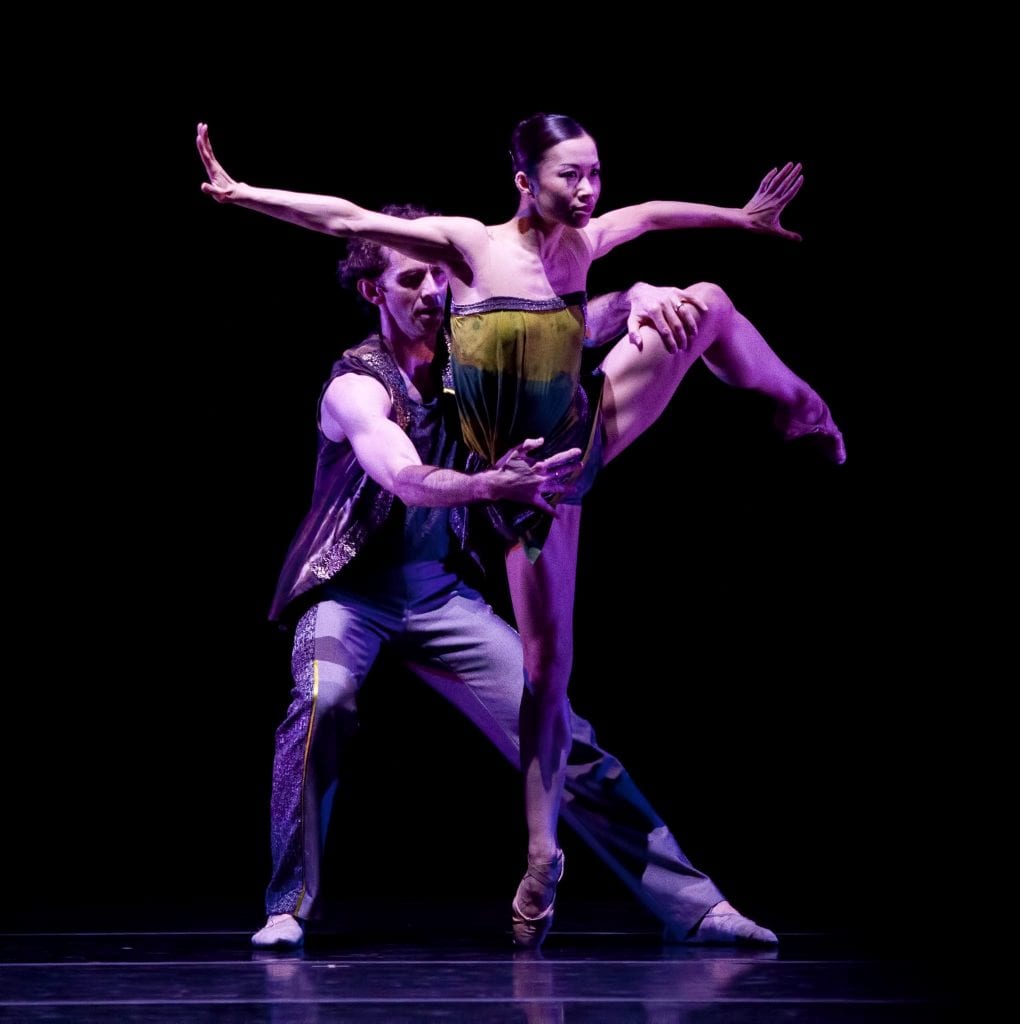 John Welker and Tara Lee in "Prayer of Touch." John Welker and Tara Lee in "Prayer of Touch."