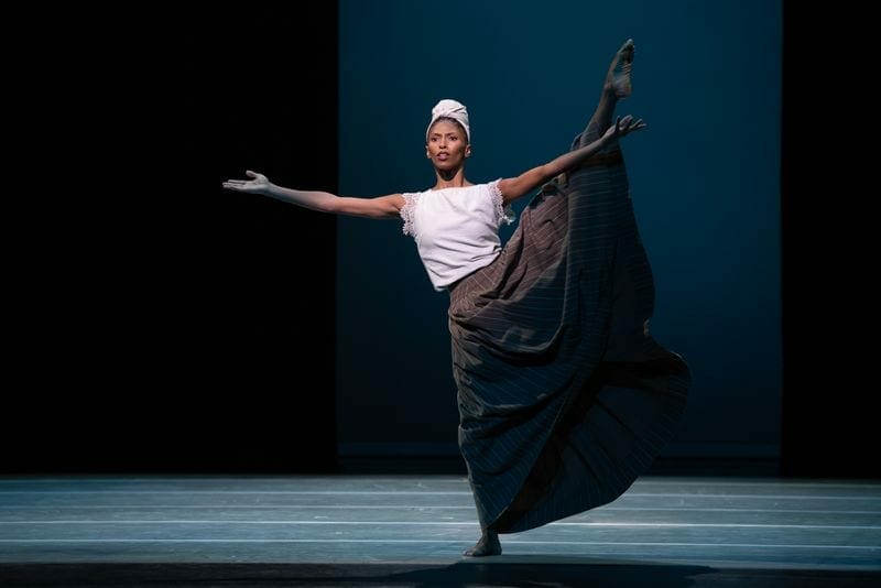 Alvin Ailey's Jacqueline Green dances.