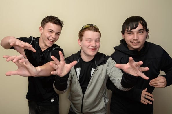 Appachey West (left to right0 Harley Hood, Andrew Jewell. from "Rich Hill."