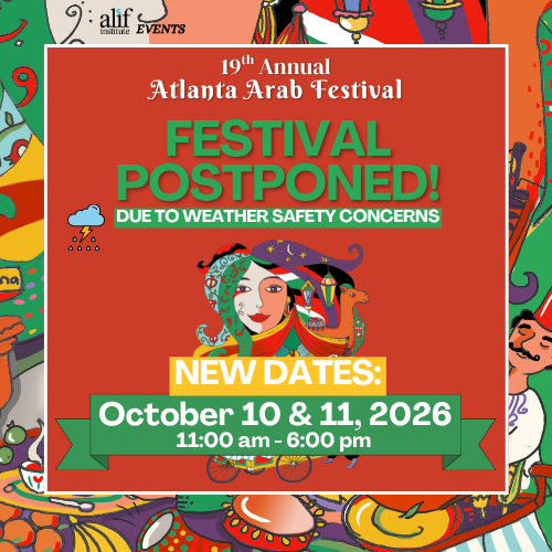 Atlanta Arab Festival 2026-NEW DATES OCT 10 11-square