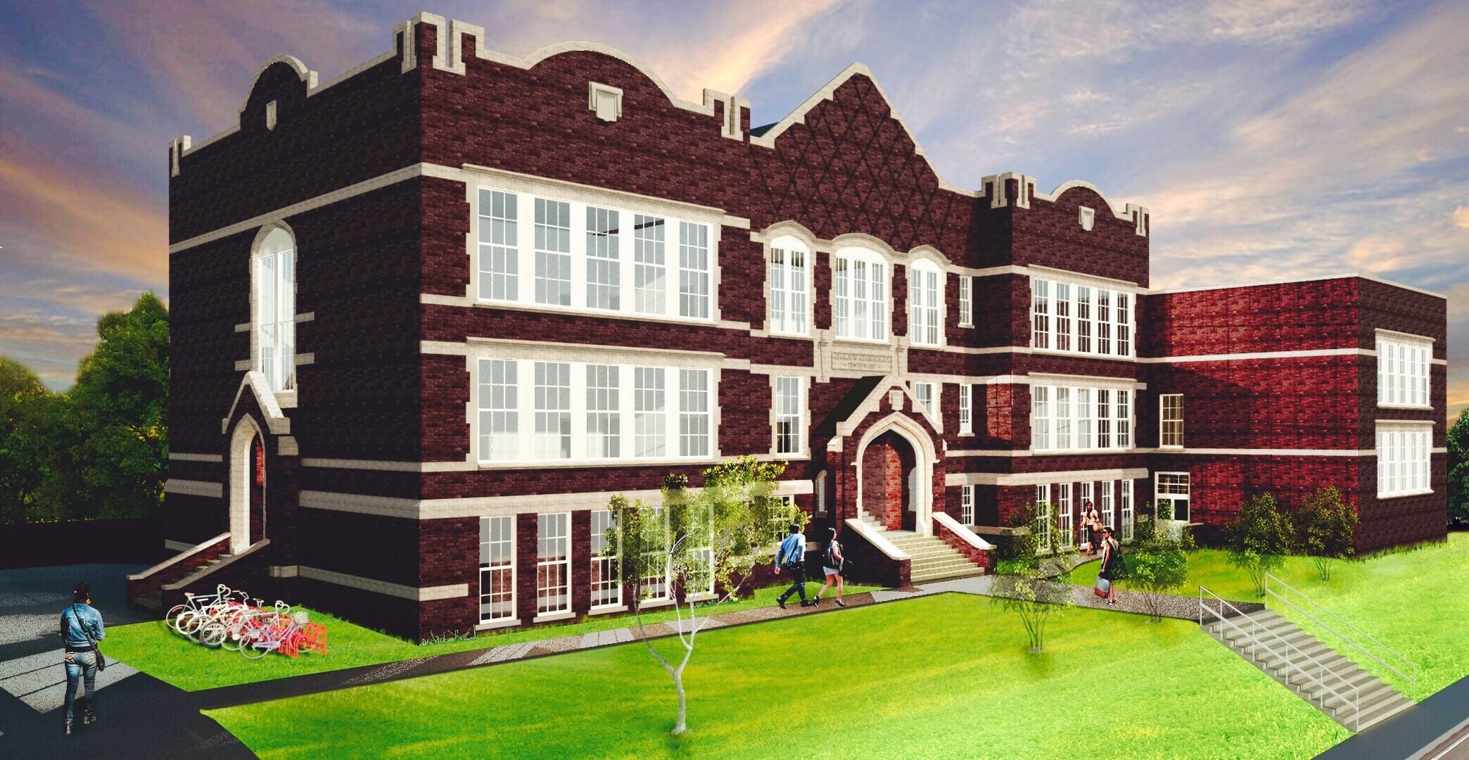 Historic former Adair Park school to affordable housing for artists