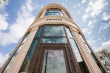 An enclave of ritzy retail is at the center of the project.