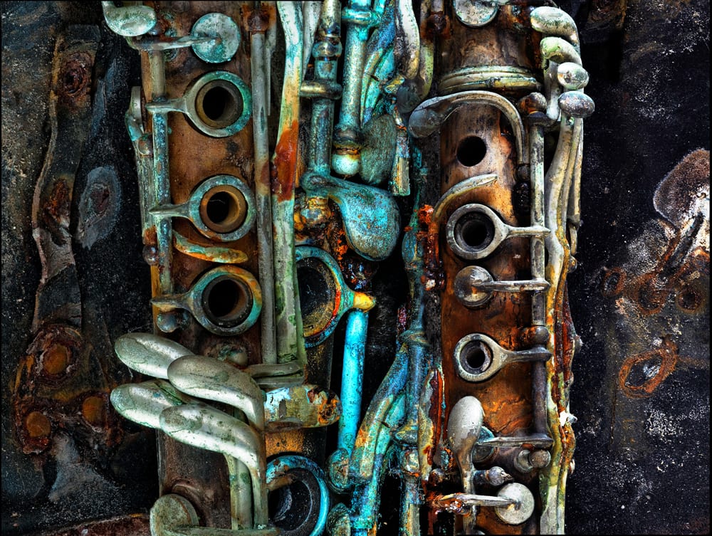 Clarinets in shed 22