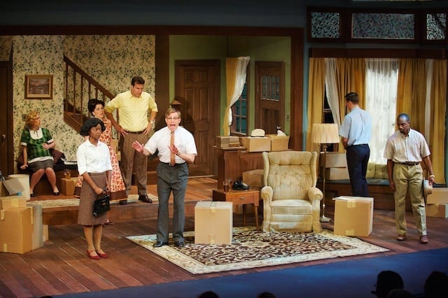 Chaos ensues when a family of color moves into Clybourne Park.