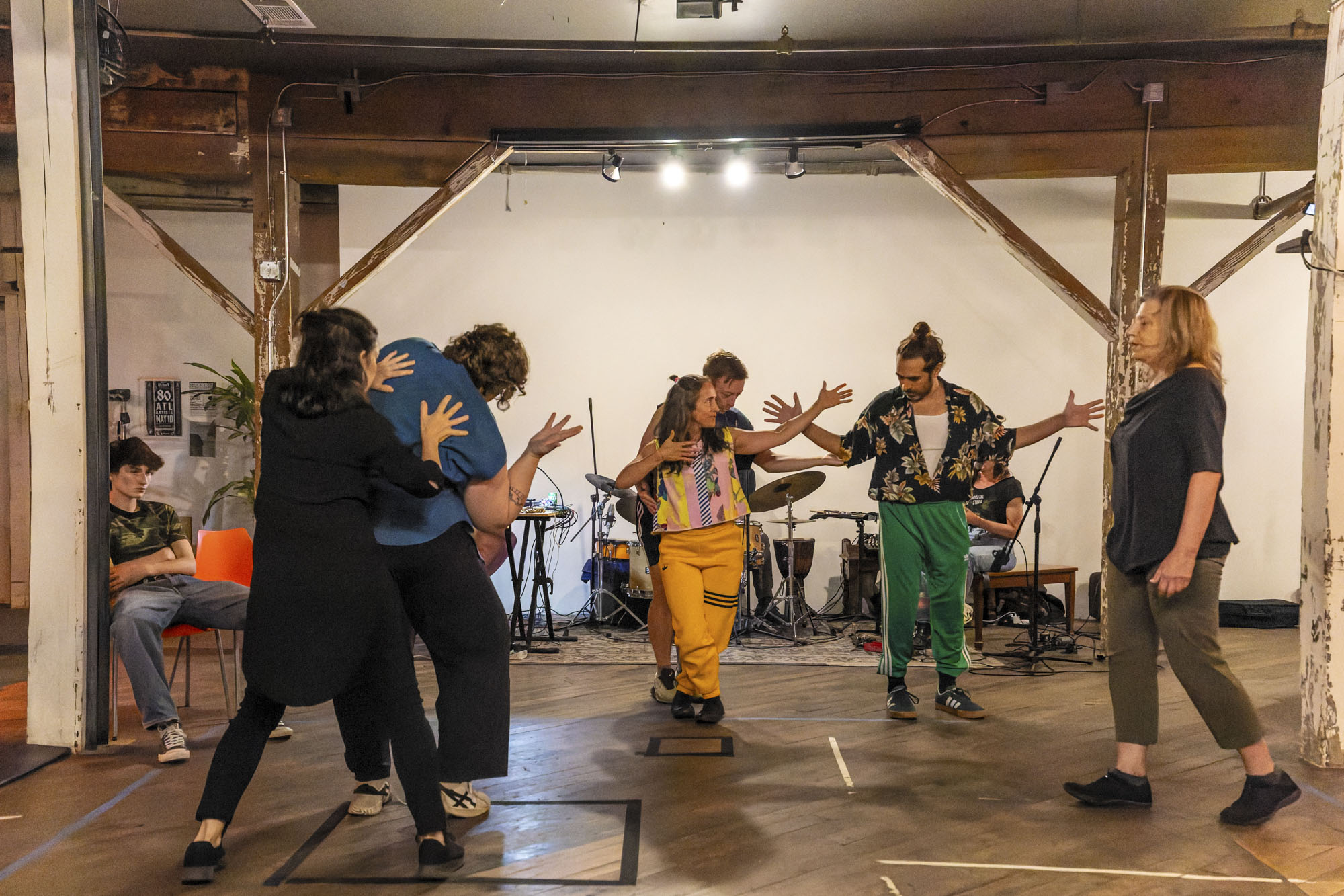 Photo essay: ‘Currents of Motion’ improvises dance and music at Eyedrum