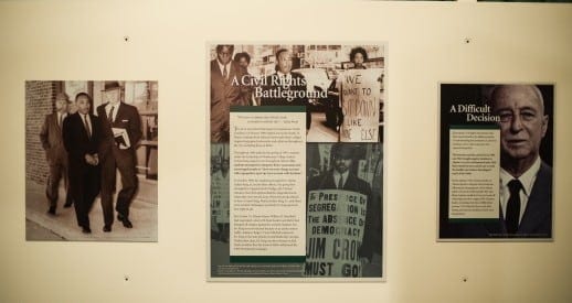 Martin Luther King, Jr. was arrested during a sit-in at the Magnolia Room.