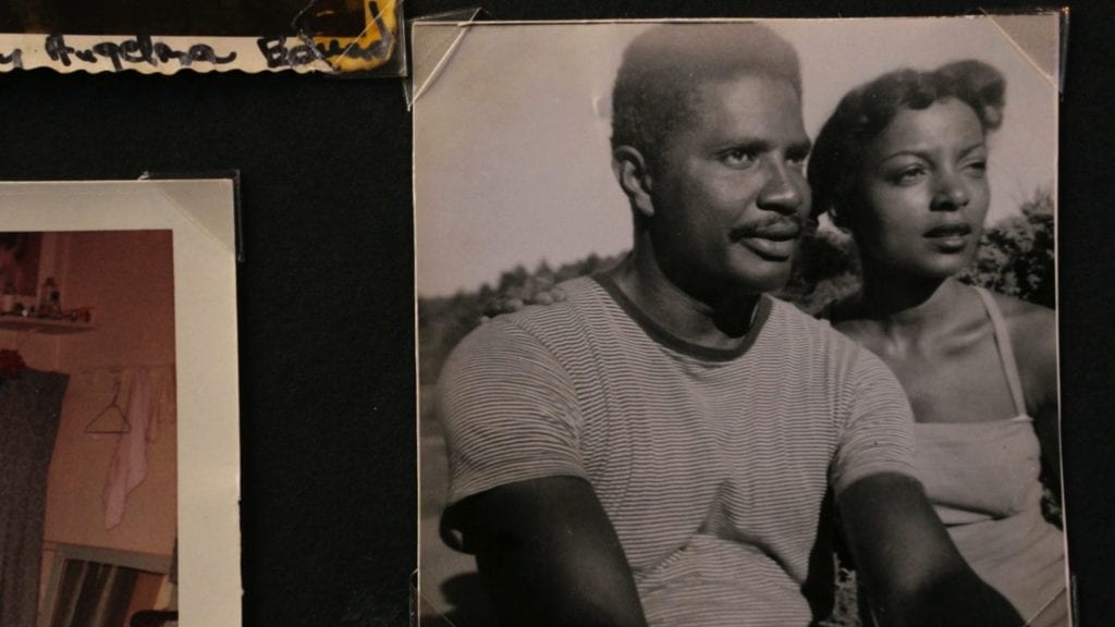 Ossie Davis and Ruby Dee from their family scrapbook.