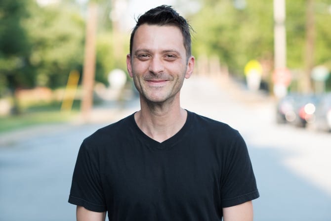 Atlanta playwright Johnny Drago.
