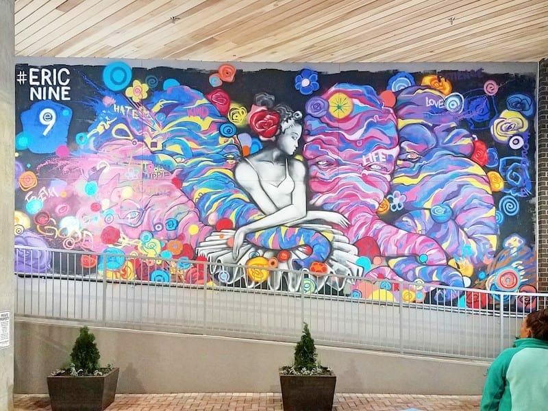 EricNine mural at the Edge on the BeltLine