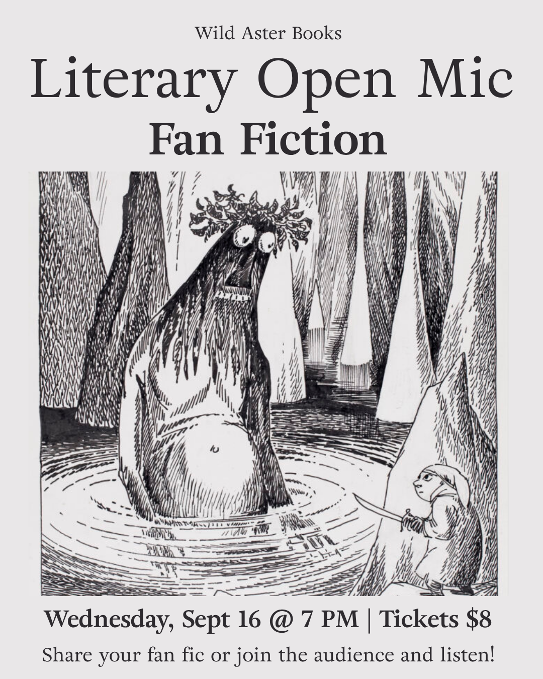 Literary Open Mic: Fan Fiction