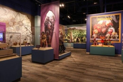 Gallery devoted to Jim Henson's Fraggle Rock. (Photo by Sarah Hannah)