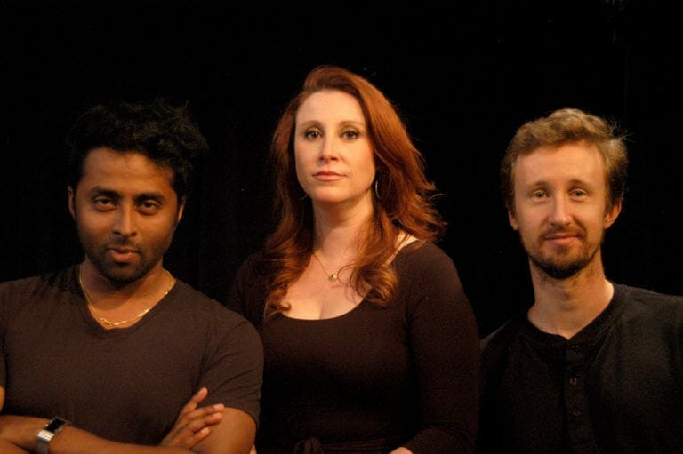 Tamil Periasamy, Erin Greenway and Chris Schulz, photo credit Judy Thomas