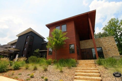 The Grange includes modern as well as rustic architecture. (Photo by Josh Green) The Grange includes modern as well as rustic architecture. (Photo by Josh Green)