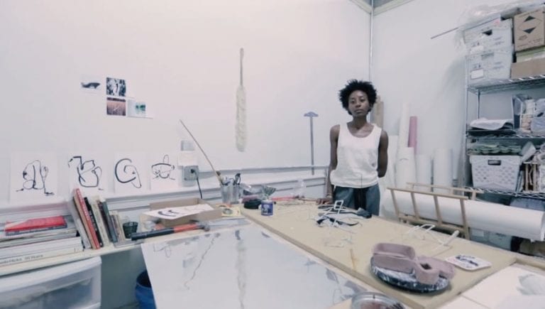 Video: Art as ritual and primordial memory, a studio visit with Iman Person