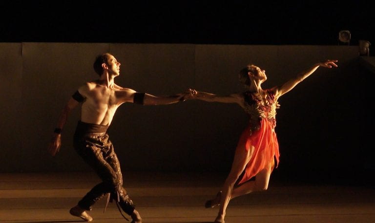 Review: With “fall·en,” Terminus puts fresh spin on myth and soft-shoe daydreams
