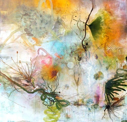 Review: At Tew Gallery, Kimo Minton’s playful woodcuts, Deedra Ludwig’s diaphanous landscapes