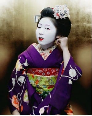 Ethan Levitas: Maiko Study #4, 2007. Dye Coupler C-Print