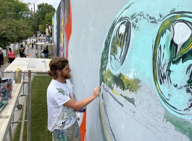 Today in Street Art: Matt Evans finds sweet spot where art, technology collide