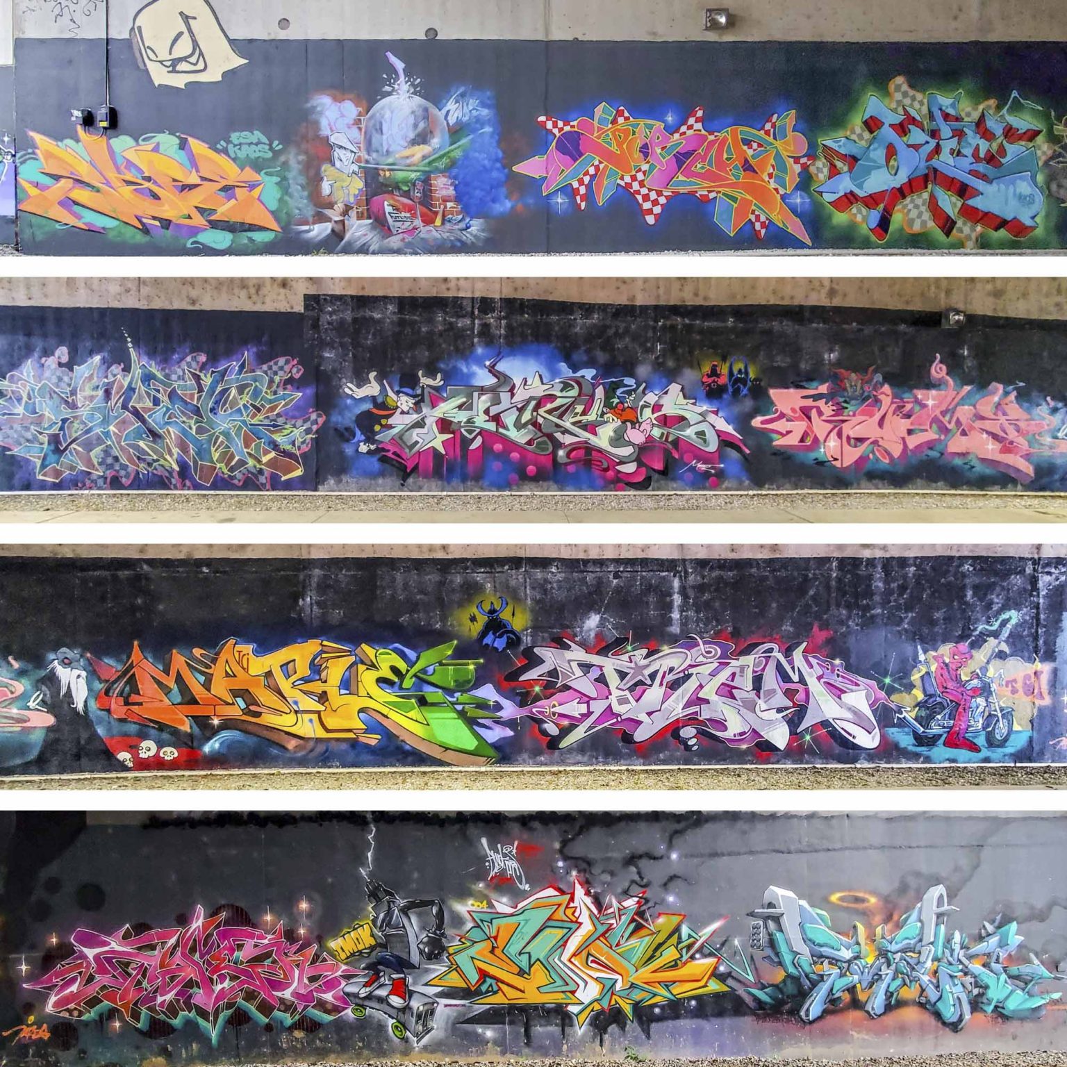 Today in Street Art: Murals in liminal spaces - ARTS ATL
