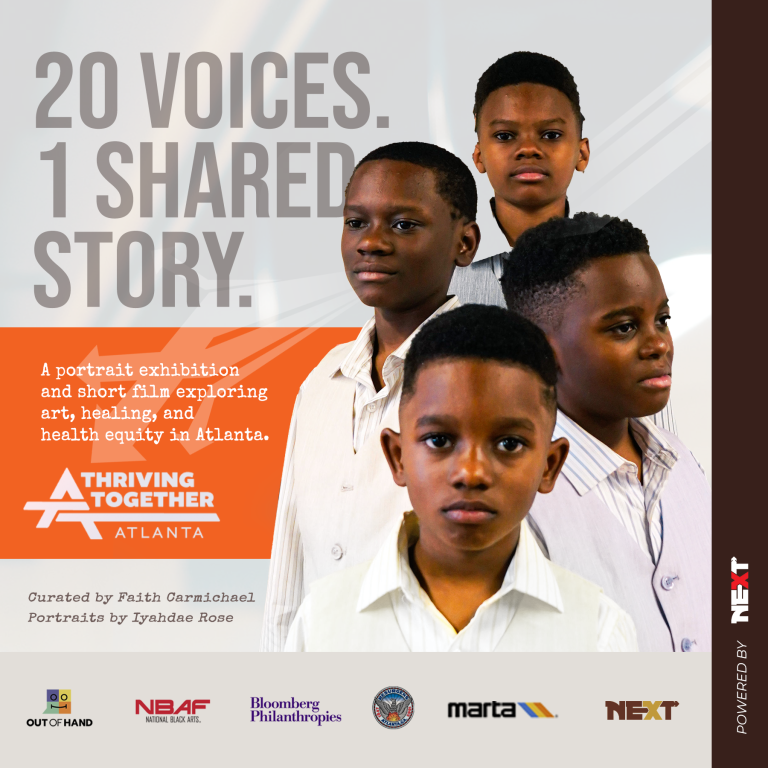 20 Voices. 1 Shared Story. A Thriving Together Atlanta Exhibit