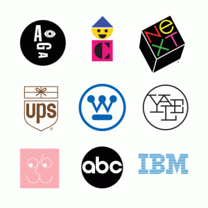 Logos designed by Paul Rand
