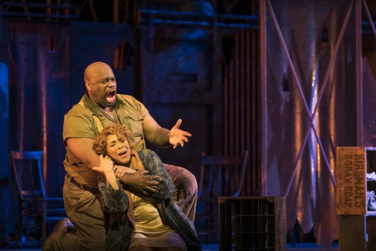 Morris Robinson as Porgy in The Atlanta Opera version of "Porgy and Bess."
