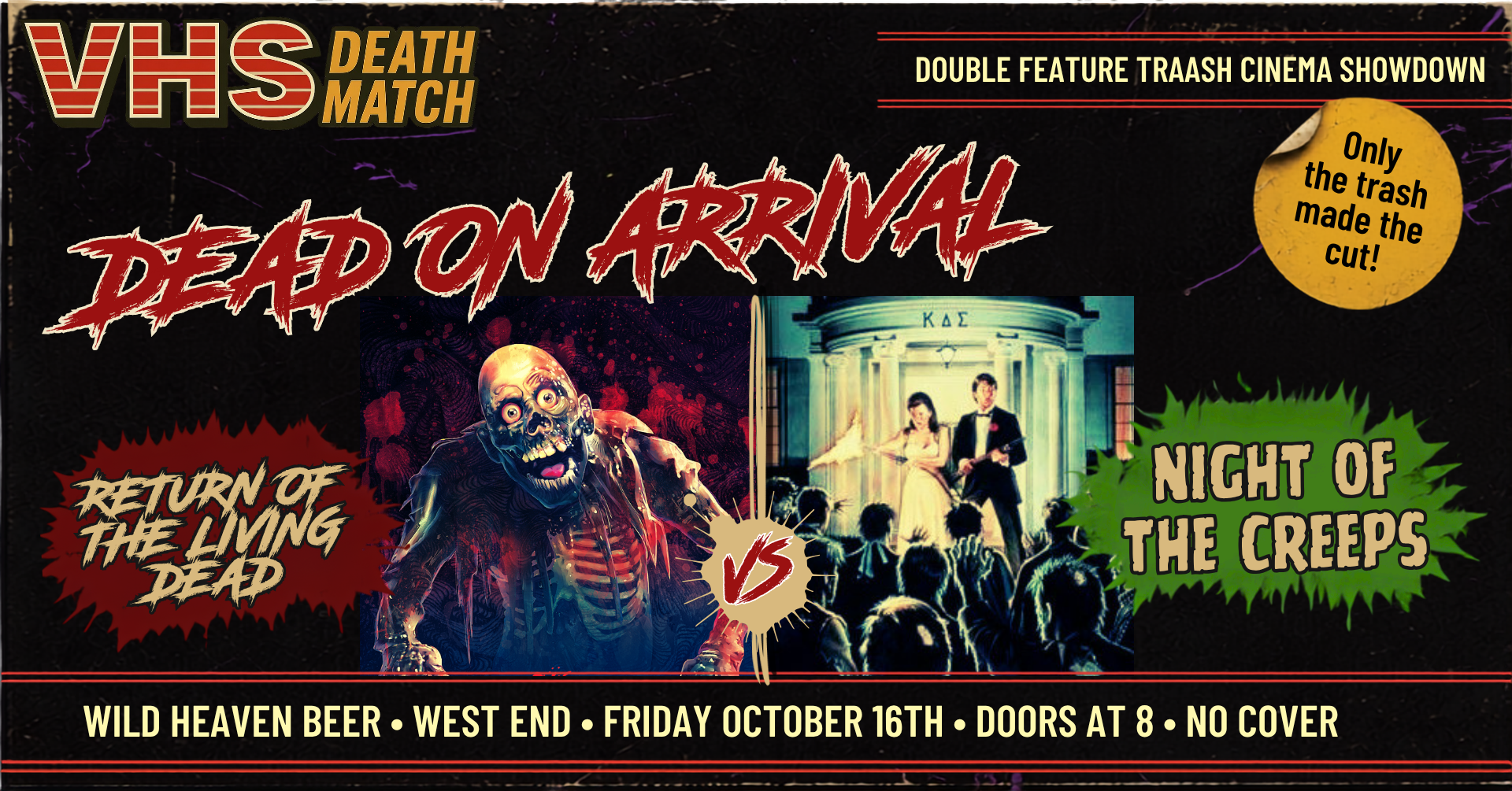 VHS Deathmatch: Dead on Arrival - ARTS ATL