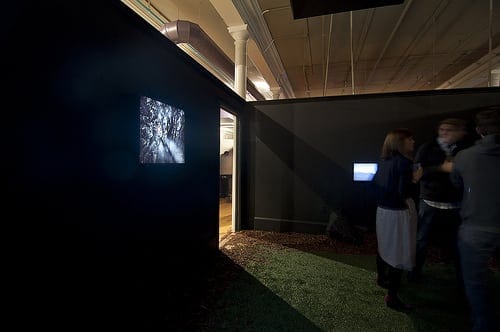 "Utopophilia” installation at "BoomCity," Stephanie Dowda