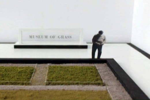 Chelsea Raflo: "Surveillance Camera at the Museum of Grass" Video animation in handmade box. Chelsea Raflo: "Surveillance Camera at the Museum of Grass" Video animation in handmade box.