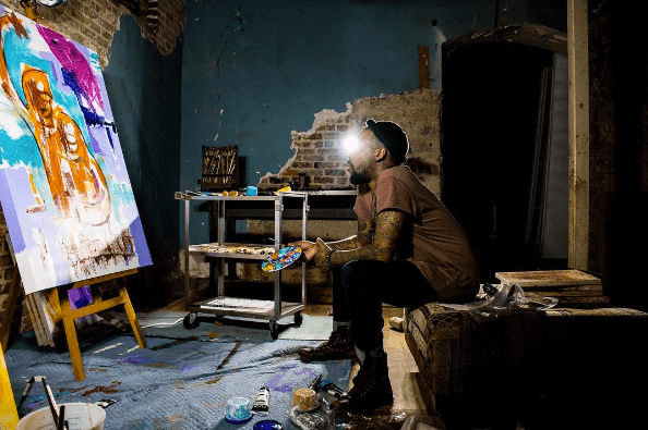 Artist Miya Bailey unveils his latest vision for Atlanta with Peters Street Station, a new community center for the arts