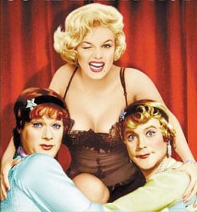 Tony Curtis, Marilyn Monroe and Jack Lemmon in "Some Like It Hot." Tony Curtis, Marilyn Monroe and Jack Lemmon in "Some Like It Hot."