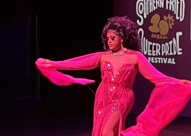 Drag queens strut their stuff at Southern Fried Queer Pride Fest