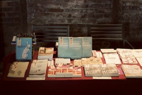 A Vouched Books -style "guerrilla bookstore." A Vouched Books -style "guerrilla bookstore."