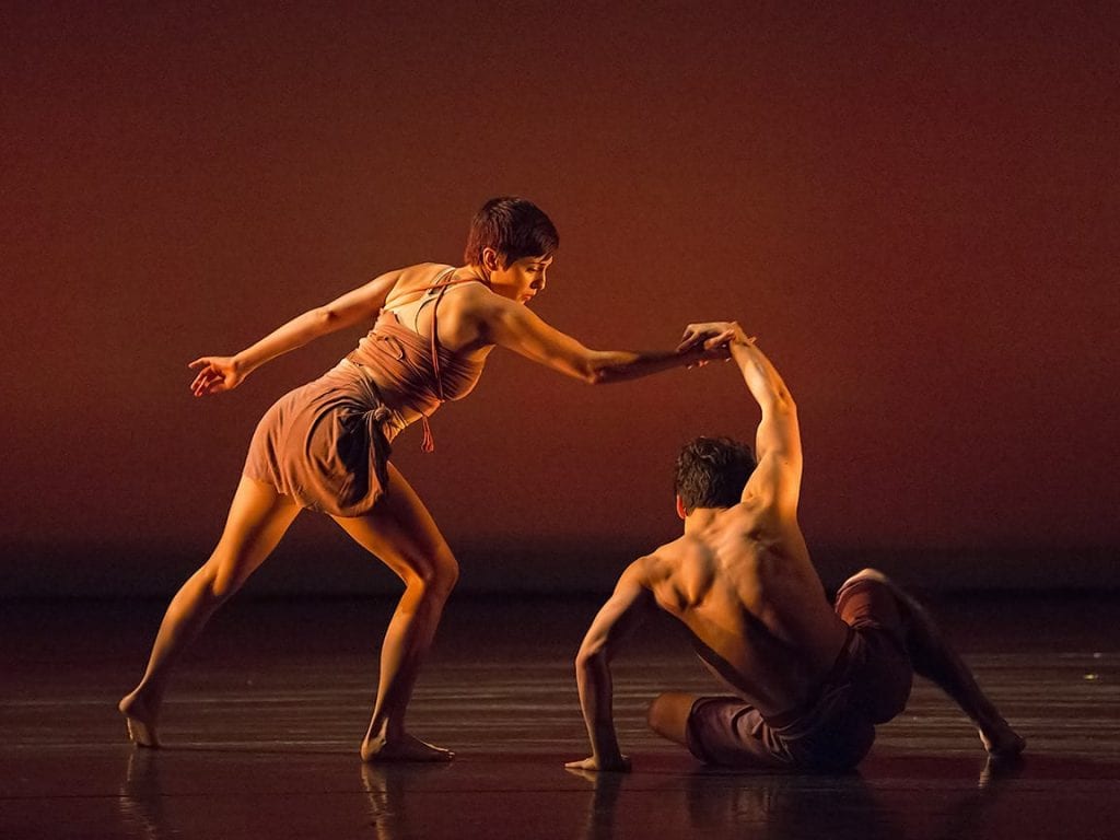 Dancers Daniel Stefek and Gabriella Dorado perform Reminiscence. (Photos by Richard Calmes)