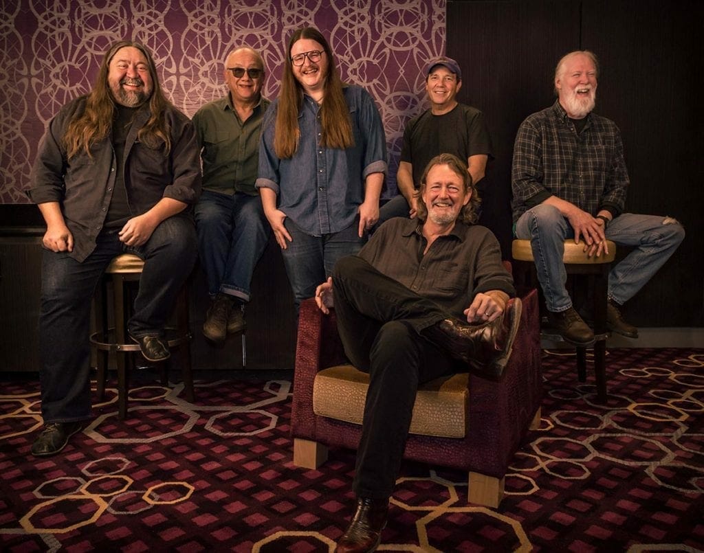 John Bell with his band, Widespread Panic