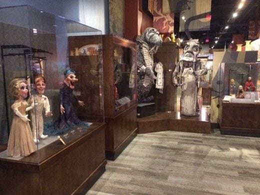 A view of one of the Global Collection galleries