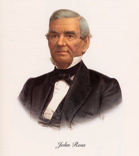 Cherokee leader John Ross.