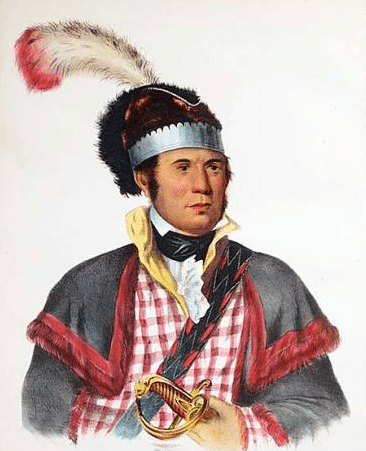 William McIntosh, leader of the Lower Creeks.
