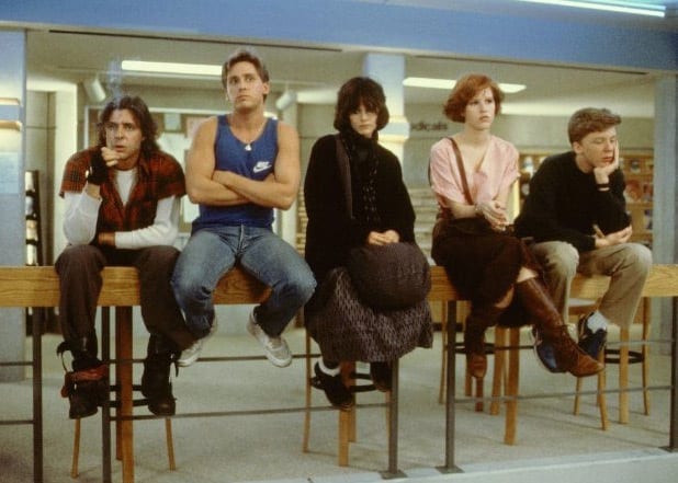 The Breakfast Club, directed by John Hughes, has reached iconic status.