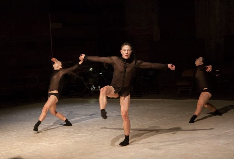 Sidra Bell's "Nudity." (Photo by Thom Baker)