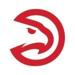 The 2014 Atlanta Hawks logo The 2014 Atlanta Hawks logo