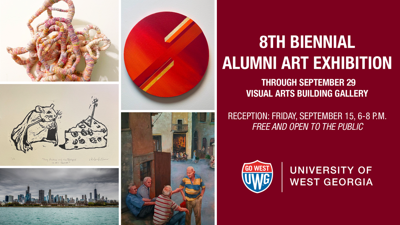 University of West Georgia alumni art exhibition: Reception and awards